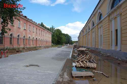 Renovierungen Festung Daugavpils