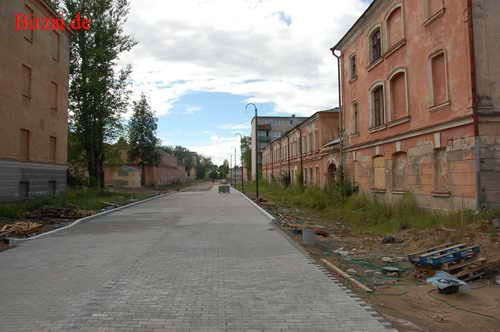 häuserschluchten Festung Daugavpils