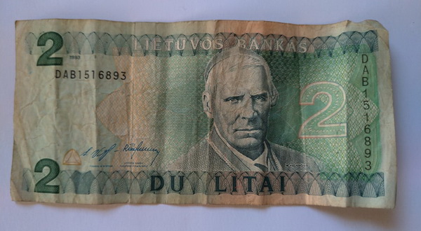 Litas 2 Litauen Geld