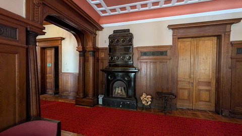 Baisogalos Gutshof Innen