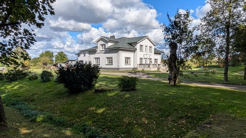 Baisogalos Gutshof Verwalterhaus