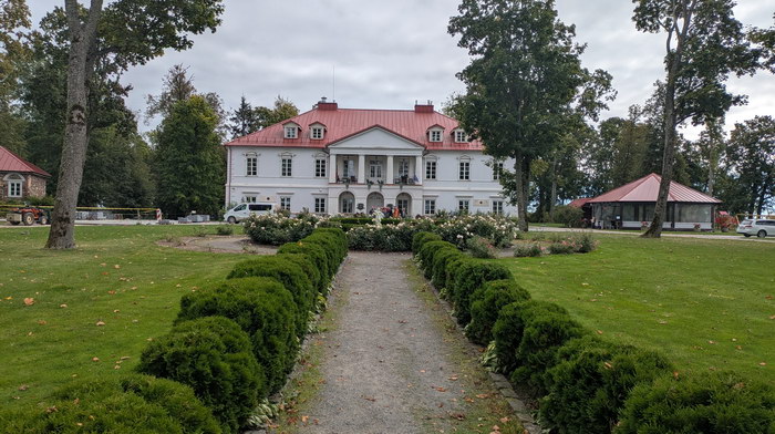 Bistrampolis Herrenhaus Front