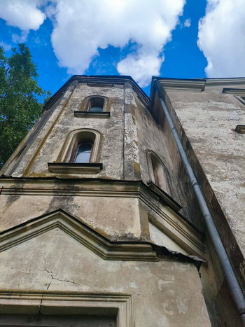 Gulbinenai Herrenhaus Ansicht  Turm