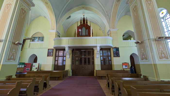 Jurbarkas Dreifaltigkeitskirche Orgel
