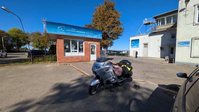 Flughafenmuseum Kaunas Eingang