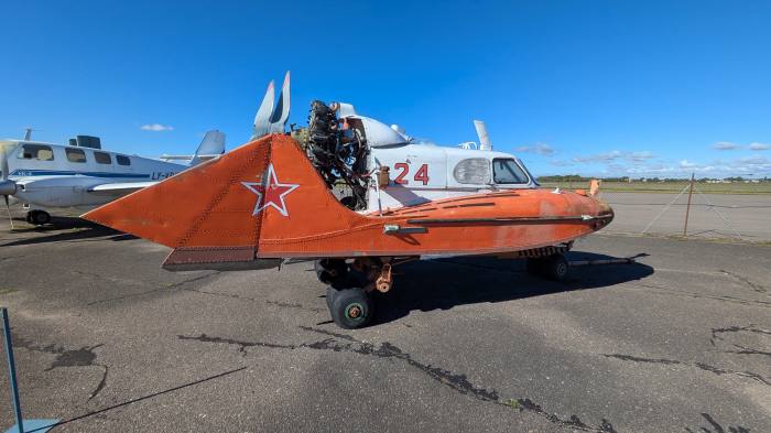 Kaunas Flughafenmuseum Tupoloev A-3