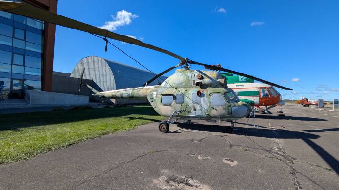 Kaunas Flughafenmuseum MIL Mi-2US