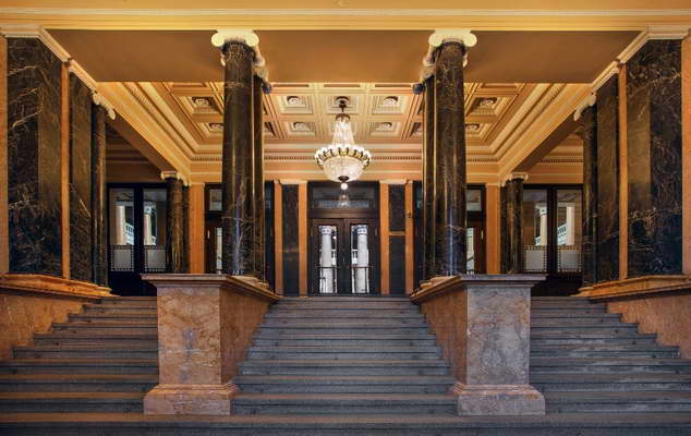 Bank von Kaunas Eingang