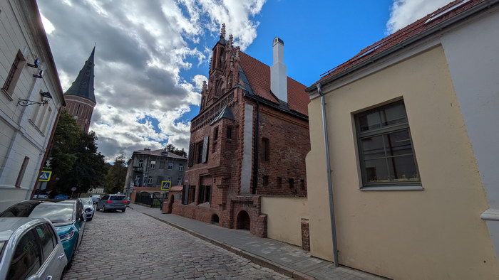 Perkunas namas kaunas Front Perkunas namas Litauen Kaunas