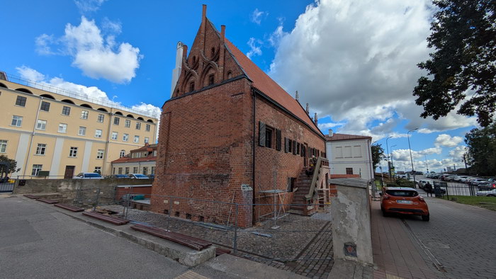Rückseite Perkunas namas Perkunas namas kaunas