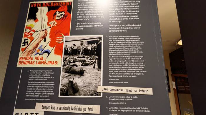 Präsidentenpalast Kaunas  Lietukis Massaker