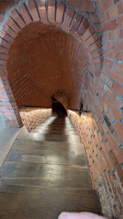 Kaunas Rathaus Alte Treppengänge