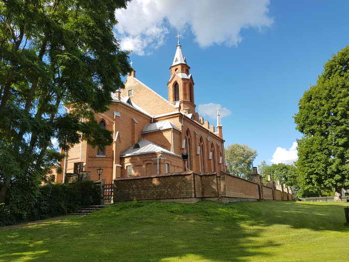 Kernave Litauen Kirche