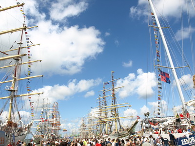 Meeresfest Klaipda Segelschiffe