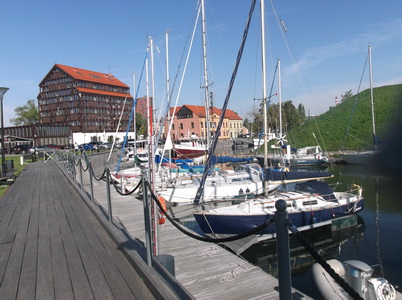 Burghafen Klaipeda Litauuen Jachthafen