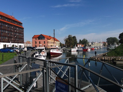 Burghafen Klaipeda Litauen
