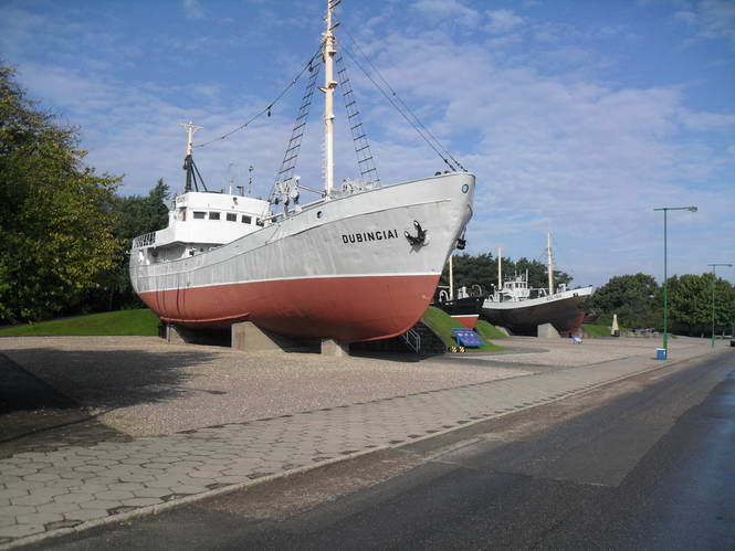 Museumsboote Kurische Nehrung Litauen