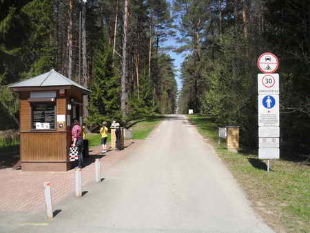 Eingang Europos Parkas