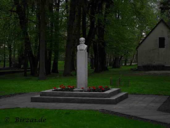Simon Dach Denkmal Silute Litauen