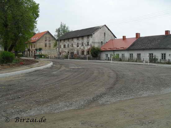 Deutsche Häuser in Vilkyskiai Litauen