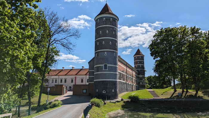 Schloss Panemune von vorne