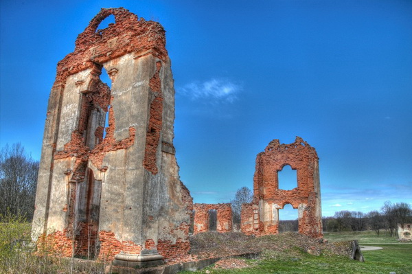 Ruinen Litauen Paulavo