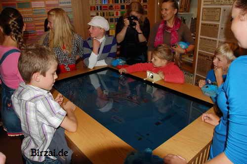 Kinder werden im Museum aktiv eingebunden Ruta Litauen