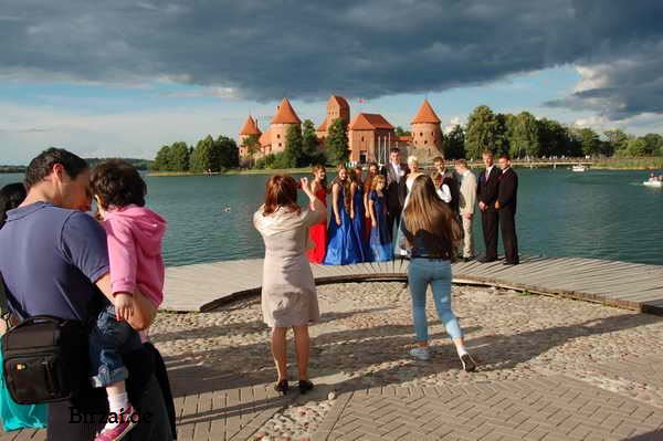 Hochzeitsfoto Trakai Litauen
