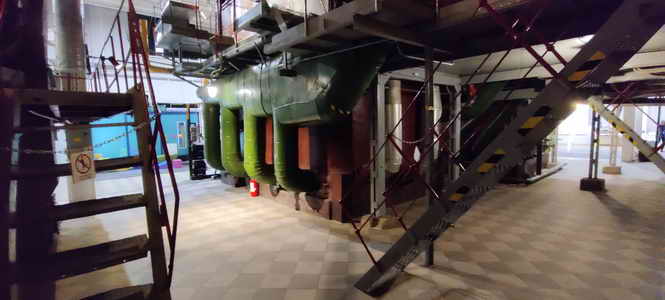 Dampfleitungen Energie Technik Museum Vilnius