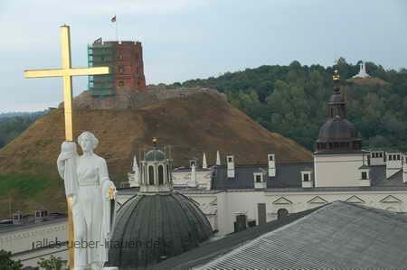 Blick vom Glockenturm Vilnius
