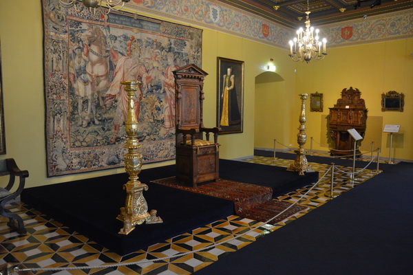 Grossfuerstlicher Palast Vilnius Einrichtung
