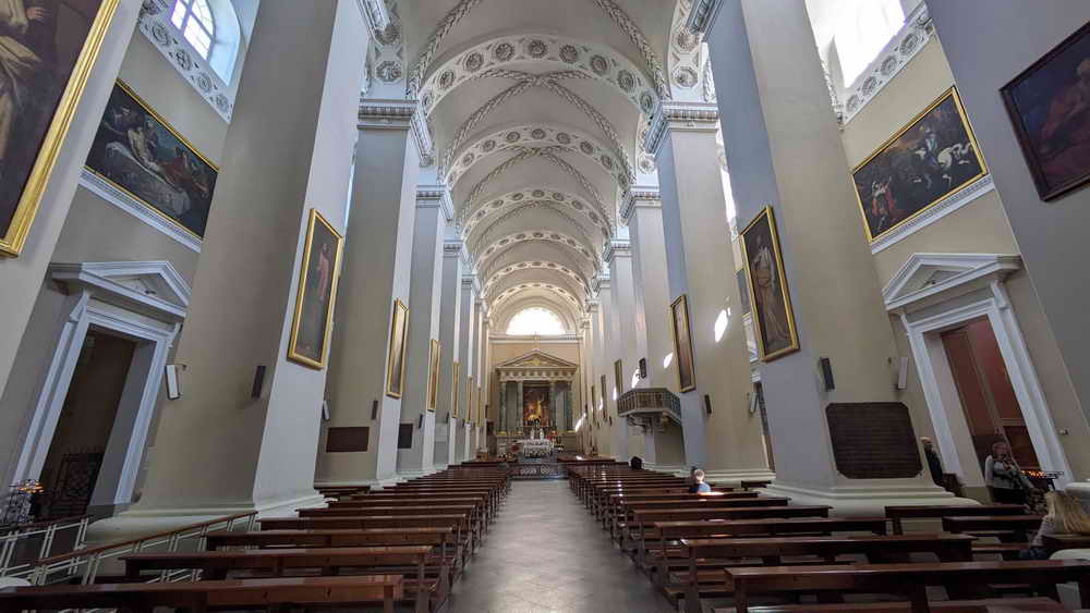 Kathedrale Vilnius Innenraum und Altar