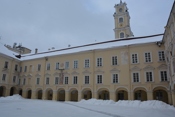 Universitaet Vilnius Innenhof