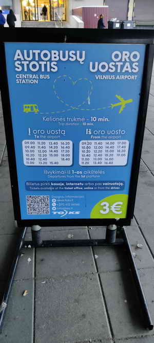 Bustransfer Flughafen Vilnius 