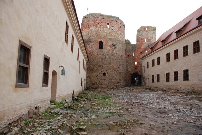Innenhof Burg Bauska