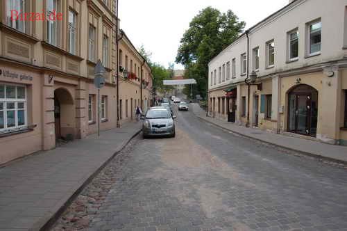Ansichten von Uzupis Vilnius Litauen