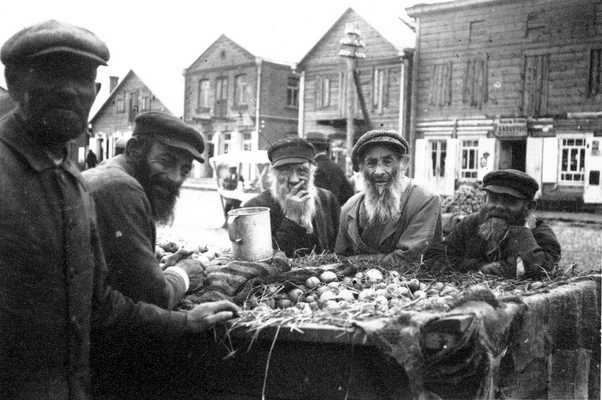 Juden in Vabalninkas  1930 Litauen