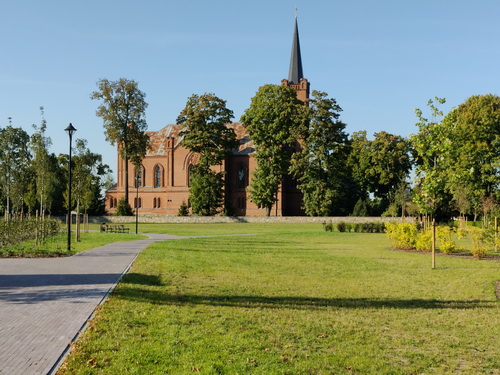 Litauen Birzai Evangelische Kirche