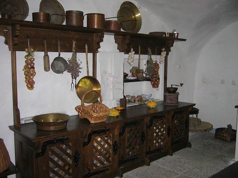 Palmse Küche im Gutshaus