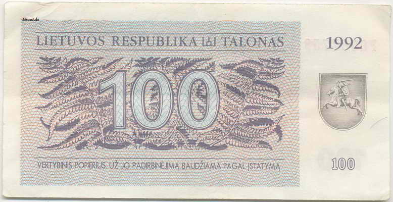100 Talonas